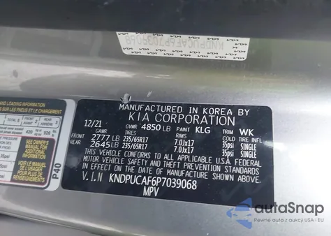 2023 Kia Sportage Lx from USA, damaged, VIN KNDPUCAF6P7039068